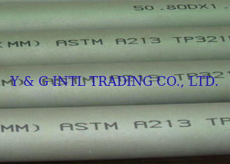 Naadloos/Gelast Roestvrij staalbuizenstelsel ASTM A312 TP321 voor Ruimtevaartindustrie