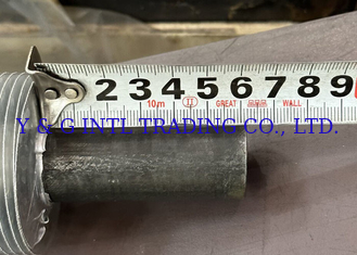 Gepersonaliseerd Beveled End Fin Tube Fin Dikte 0,3 mm 1 mm