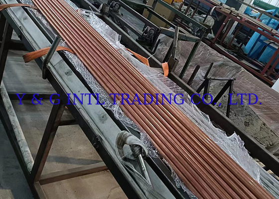 KL Fin Type Warmtewisselaar Cupro Nickel Fined Tube In Silver Met Bare Tube Copper Nickel Alloy