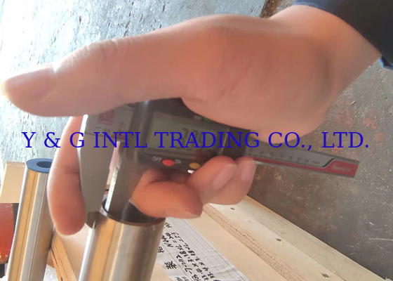 Gelamineerde, gekruide OD 12,7-508 mm nikkelbuis
