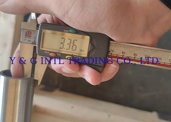 Gelamineerde, gekruide OD 12,7-508 mm nikkelbuis